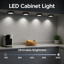 Ygs-Tech - LED Under Cabinet Lighting Kit, 1020 Lumens, 5000K Daylight, Touch Dimming