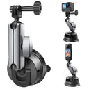 Reygeak Suction Cup Car Mount for GoPro - 360° Rotation & 1/4 Thread