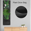 Aramox - Felt Wall Vertical Garden Pockets, 7 Pockets for Indoor/Outdoor Use