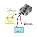 Zaweliyo - Waterproof DC12V to DC19V Boost Converter, 8A, 152W Output