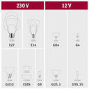 Paulmann - Vintage Globe LED Bulb 2.5W E27, Gold Finish, 1700K Warm Light