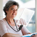 Vehoukli - Hands-Free Magnifying Glass with Flexible Gooseneck & Rechargeable Light