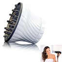 Enhance your curls with the Sltaxar Universal Hair Diffuser. Perfect for curly hair, fits 1.4-3 inch nozzles, and ensures even heat distribution for defined curls.
