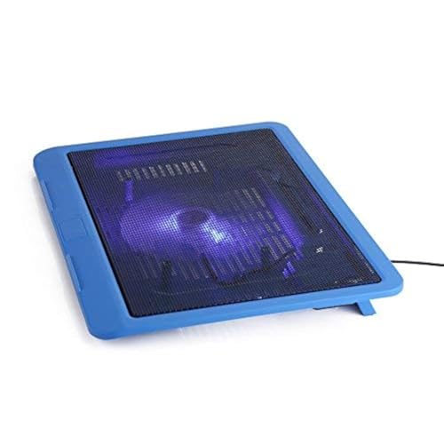 CoolTech - Portable Laptop Cooling Pad with Super Quiet Fans and Blue LEDs