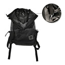 Ytljj - Breathable Foldable Dog Backpack, Travel Bag for Pets, Black, S