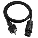 Shop the Bqweun 5m Solar Connection Cable, perfect for balcony power plants. Connect Schuko to EU socket easily. Ideal for micro inverters and solar setups.