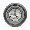 Alamor Rear Wheel Hub Repair Parts for Xiaomi M365 Electric Scooter in black, showcasing durable metal and rubber materials.