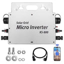 E-Polar 800W Solar Inverter - IP65 Waterproof for Balcony Use