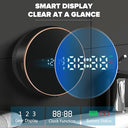 Monstake - Touchless Wall-Mounted Foam Soap Dispenser, Rechargeable & Modern Design