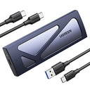 Ugreen USB C SSD Enclosure - 10Gbps NVMe Adapter for M/B Key SSDs