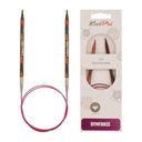 KnitPro Symfonie Fixed Circular Needles 32" 5.50mm in Birch Wood