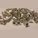 Shop Alab's 100 PCs 10-32 Aluminum Flange Nutserts for reliable fastening. Durable rivet nuts with a silver finish, perfect for various applications. Order now!