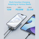 Ll Trader - Magnetic Wireless Power Bank 10000mAh, Compatible with MagSafe, Portable Charger for iPhone 12/13/14/15