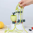 Cyberk - Automatic Stainless Steel Vegetable Peeler, Labor-Saving, Compact Design
