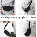 ZMD - Small Hip Pack for Men & Women, 3-Zipper Pockets, Fits All Phones