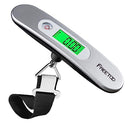 FREETOO Portable Digital Luggage Scale in Silver with LCD display and tare function