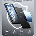 Fahefana Power Bank Ultra Slim 10000 Mah Compatible With Iphone 15 - Lightweight & Portable