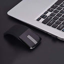 Vikye - Bluetooth Arc Touch Mouse, 2.4GHz, Foldable, USB Receiver for PC & Laptop