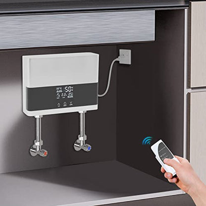 AMZ - Mini Electric Tankless Water Heater 4000W Instant Hot Water Heater