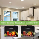Greenclick - Dimmable LED Recessed Spotlight 5 x 12W, 960 LM, Ultra Flat 13mm