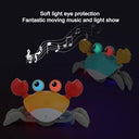Tdyih - Infant Crawling Crab Toy for Tummy Time, Music & Learning Fun