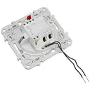 Schneider Electric - 230V Toggle Switch with LED, 2300W, White, SC5S52A263