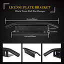 RIGIDON - 38 cm 216W LED Work Light Bar with Number Plate Holder & 12V Harness