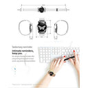 XiNiCity - Smart Watch KW10, IP68 Waterproof, Touch Screen, Heart Rate Monitor