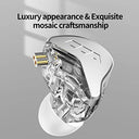 H HIFIHEAR - CCA CRA Wired Ear Monitors with Microphone, Extra Bass, Noise Isolating