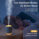 Vintoney - 500ML Cool Mist Humidifier with Night Light, Auto-Off, Whisper-Quiet