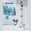 Akdomart - Electric Cleaning Brush with 7 Drill Heads, Adjustable Handle, Power Scrubber for Home & Car