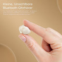 Sunvito - Mini Invisible Bluetooth 5.3 Sleep Earplugs for Side Sleepers