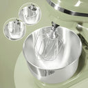 Cecotec - 1200W Green Mixer with 5L Bowl, 6 Speed Levels, Planetary Movement