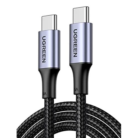 UGREEN - 100W USB C to USB C Charger Cable, 6.6FT Black