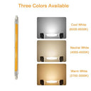 AgaShi - Dimmable R7S LED Bulbs, 20W Equivalent, Cool White 6000K, No-Flicker, Pack of 4