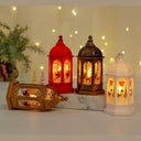 Socuy - Rustic Outdoor Christmas Lantern with Tempered Glass, Ideal for Patio & Weddings