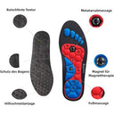 Swzec - Magnetic Acupressure Insoles with Gel Massage Points for Foot Pain Relief