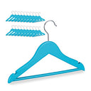 Relaxdays - Children’s Wooden Coat Hangers Set of 20 with 360° Swivel Hooks