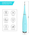 Essentiallyezi - Electric Dental Calculus Remover | USB Rechargeable, Waterproof, 5 Modes