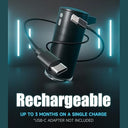 Aike - AIKE SensePro Automatic Soap Dispenser, Type-C Rechargeable, Matte Black, 12.8 fl.oz.