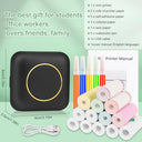 GukkK - Portable Wireless Thermal Photo Printer for Mobile Printing & Labels