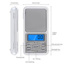 Smgda - Digital Pocket Scale 500g x 0.01g, Switchable Units, Portable for Food & Jewelry
