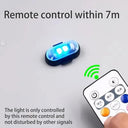 Generic - RGB Car LED Lights with Wireless Remote, USB Charging, 8 Colors