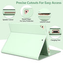 Bqss - iPad 9th Gen Case with Wireless Detachable Keyboard & Pencil Holder