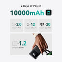 INIU - Slim 10000mAh Fast Charging Power Bank with USB C, 22.5W PD3.0