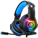 Ozeino RGB Gaming Headset with 50mm drivers and noise cancelling mic