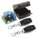 DieseRC 433Mhz Wireless Remote Control Switch with 2 Transmitters