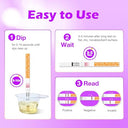 Premom - Early Detection Pregnancy Test Strips, 10mIU/ml Sensitivity, 20 Count