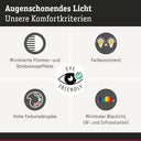 Paulmann LED G9 bulb with clear design, 800lm, dimmable feature