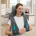 Alljoy - Shiatsu Neck Massager with Heat, 3D Deep Kneading, Portable Design